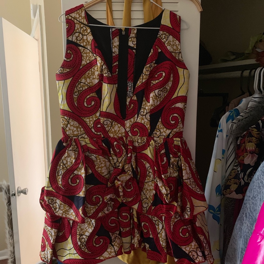African Mini Dress